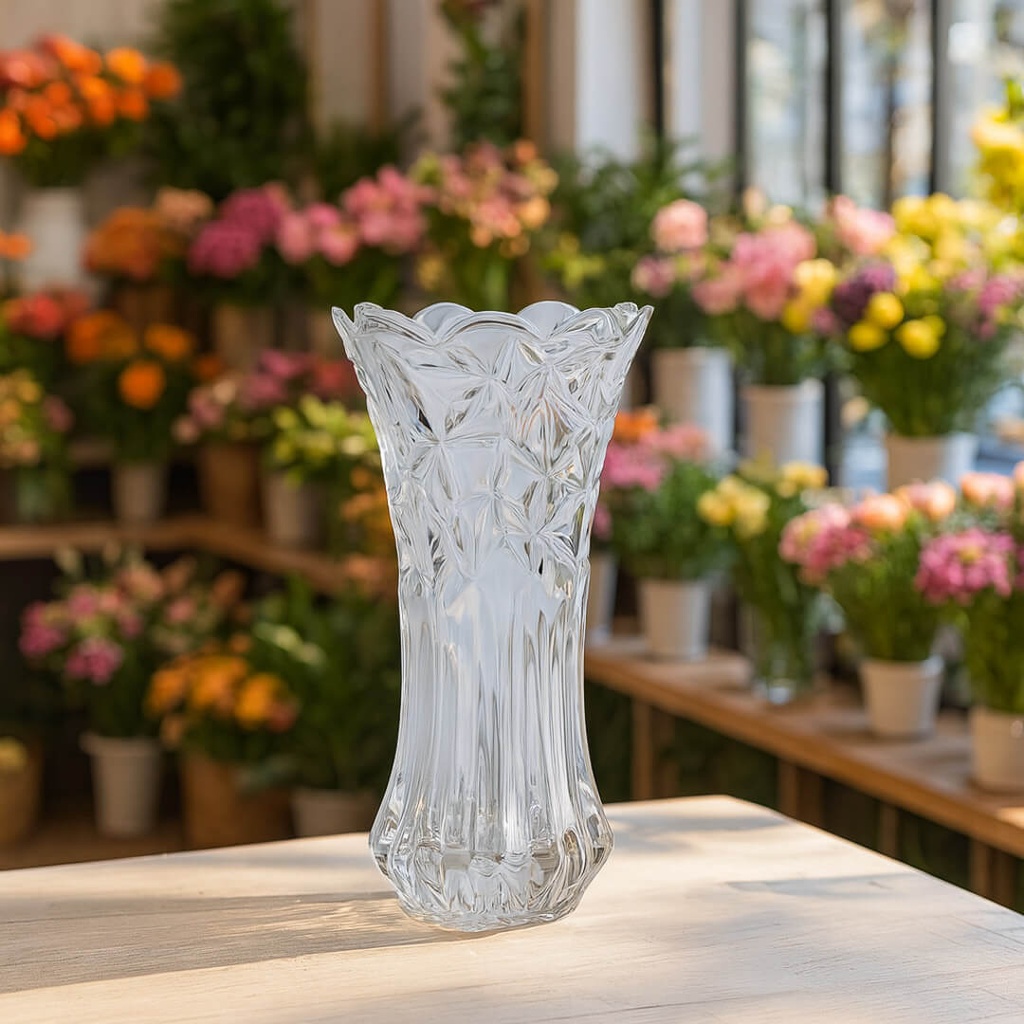 Crystal Glass Vase - GS-976