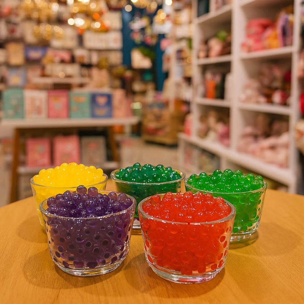 Gel colored pearl- Big Ball