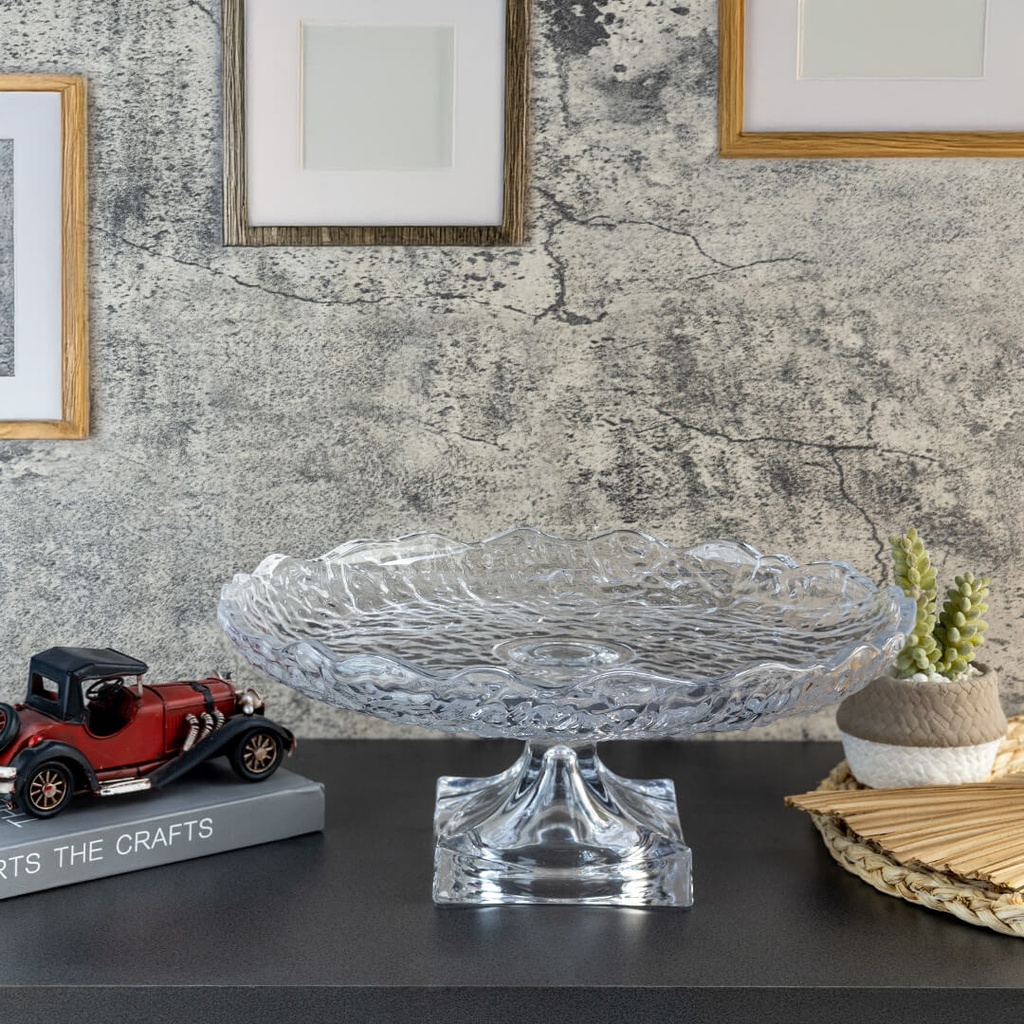 Crystal Glass Plate GS-1147