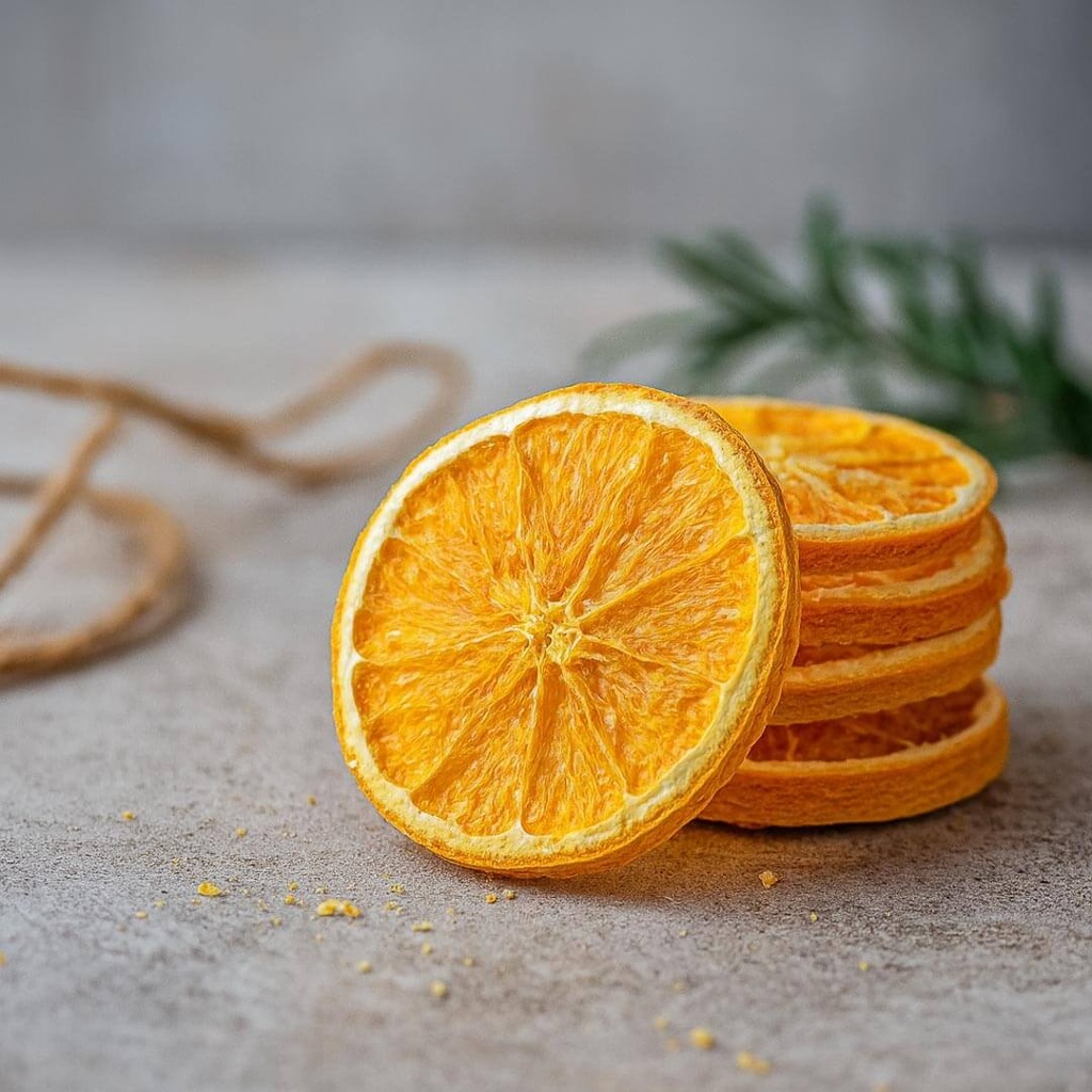 Crunchy Freeze-Dried Orange Slice