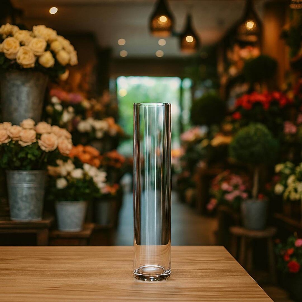 Cylinder Glass Vase GS-414