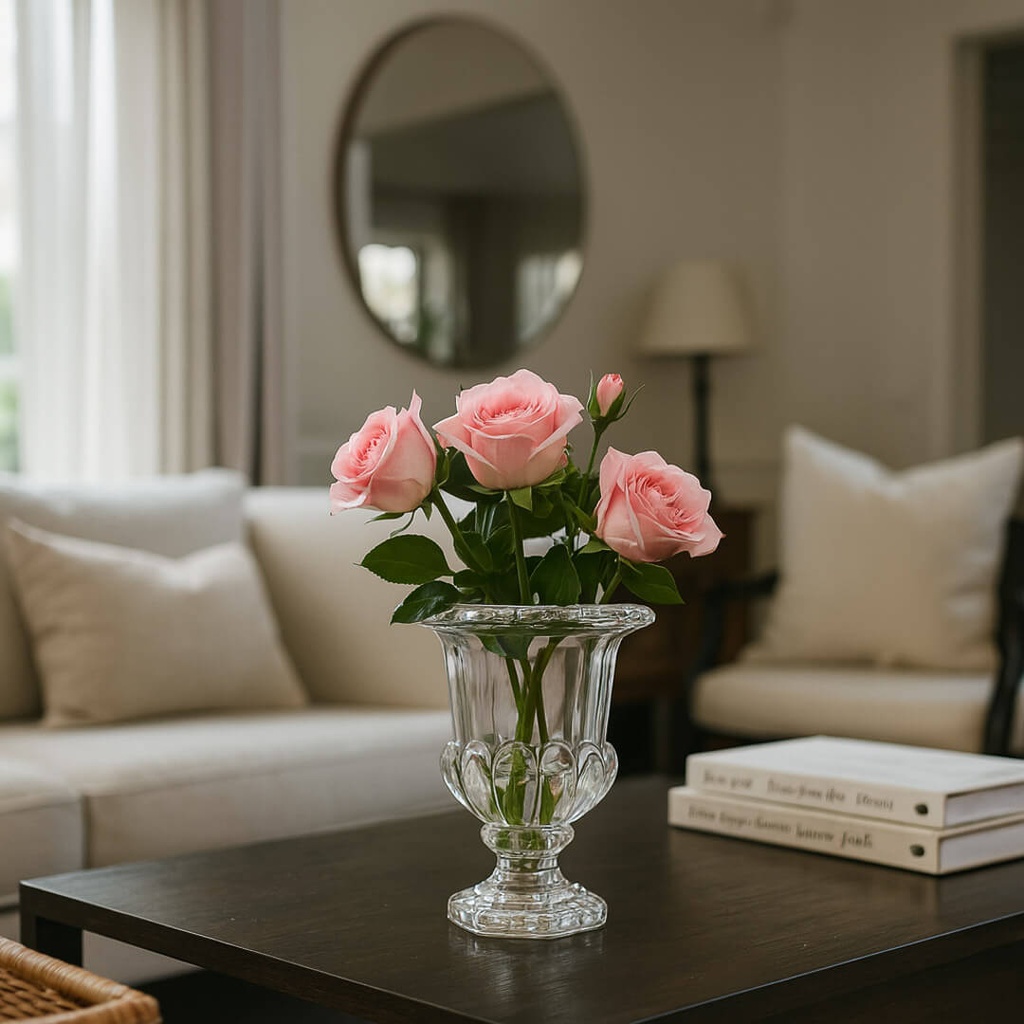 Crystal Glass Vase GS-613