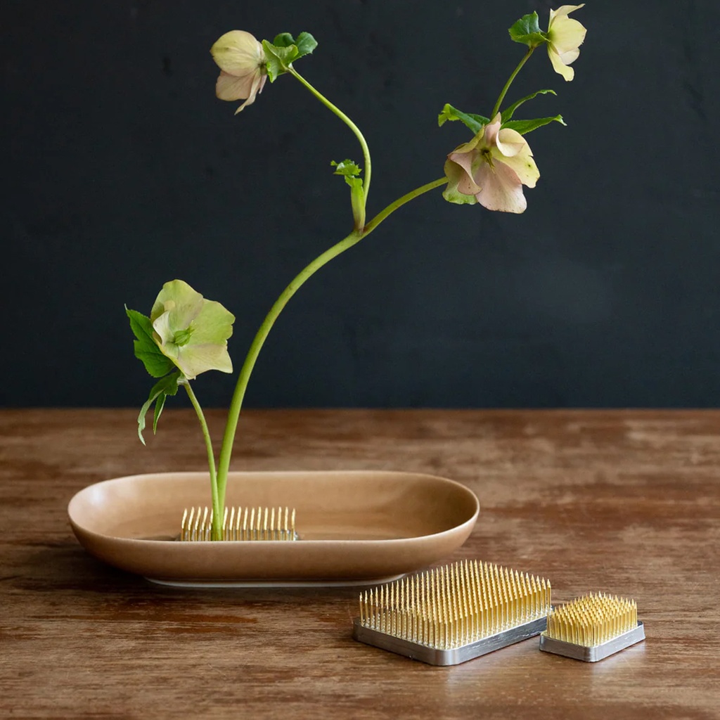 Floral Frog Kenzan - Rectangle