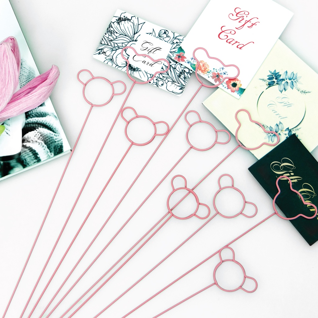 Metal Card Holder - Mickey Shape