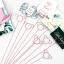 Metal Card Holder - Mickey Shape