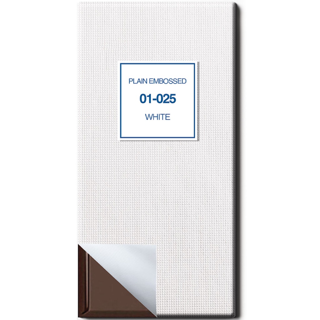 Chocolate Paper - Laminated - PLAIN EMBOSSED