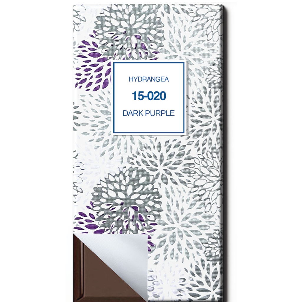 Chocolate Paper - Laminated - HYDRANGEA