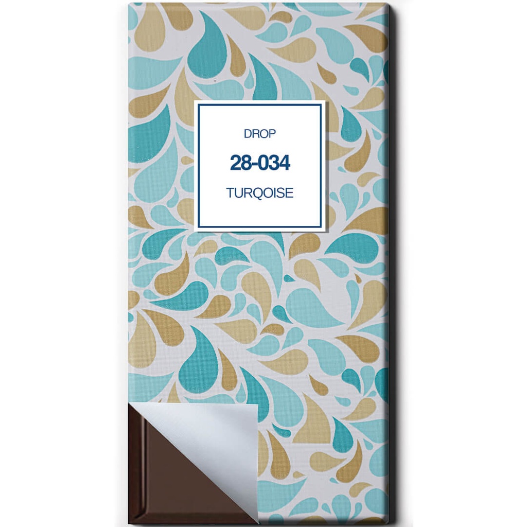 Chocolate Paper - Laminated - DROPS