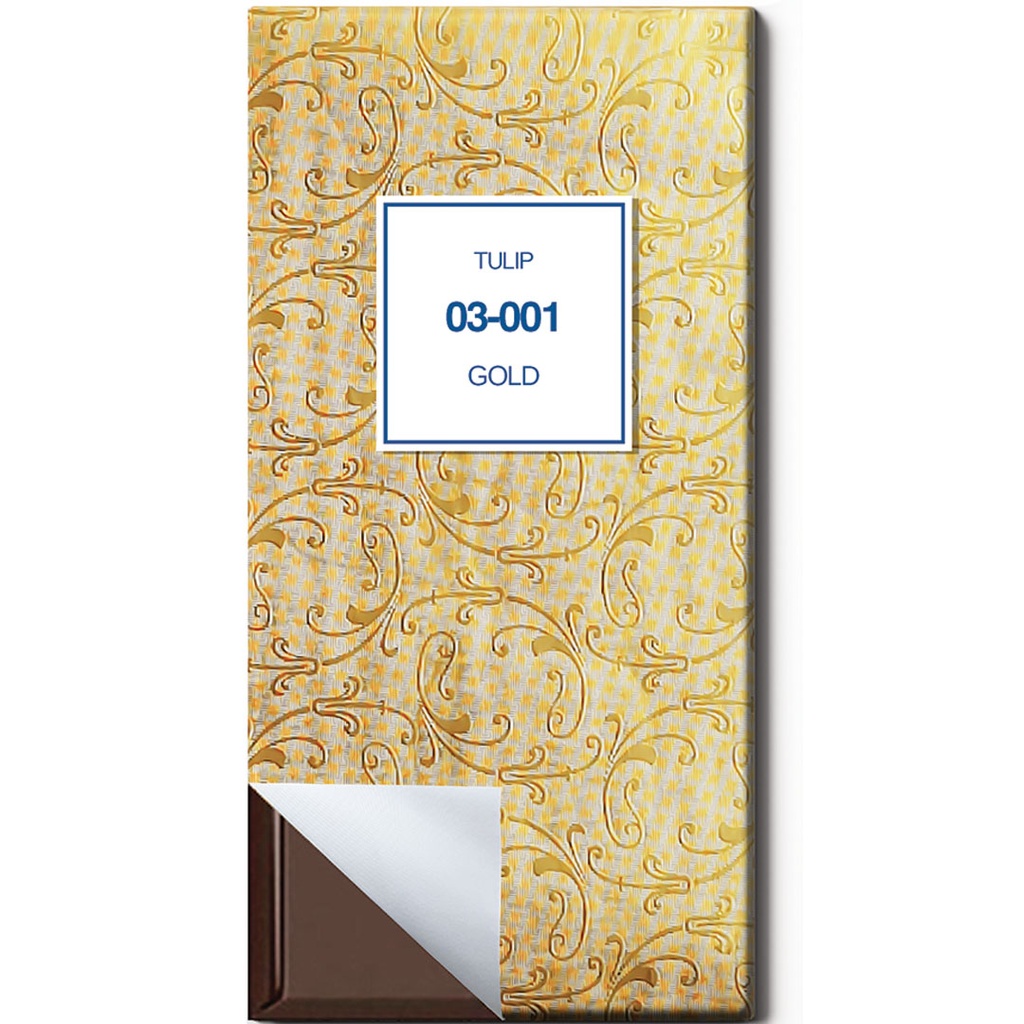 Chocolate Paper - Laminated - Tulip