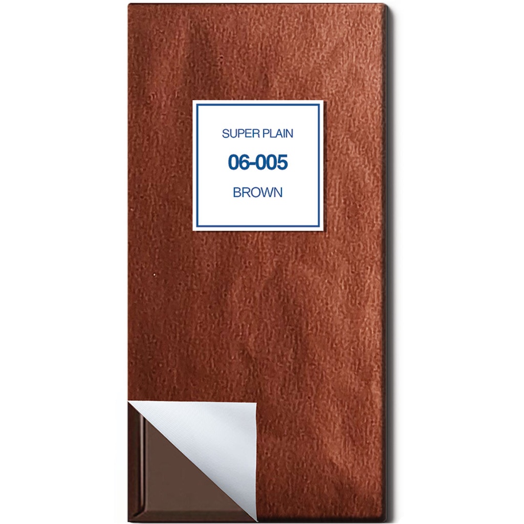 Chocolate Paper - Laminated - SUPER PLAIN