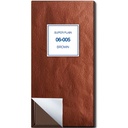 Chocolate Paper - Laminated - SUPER PLAIN
