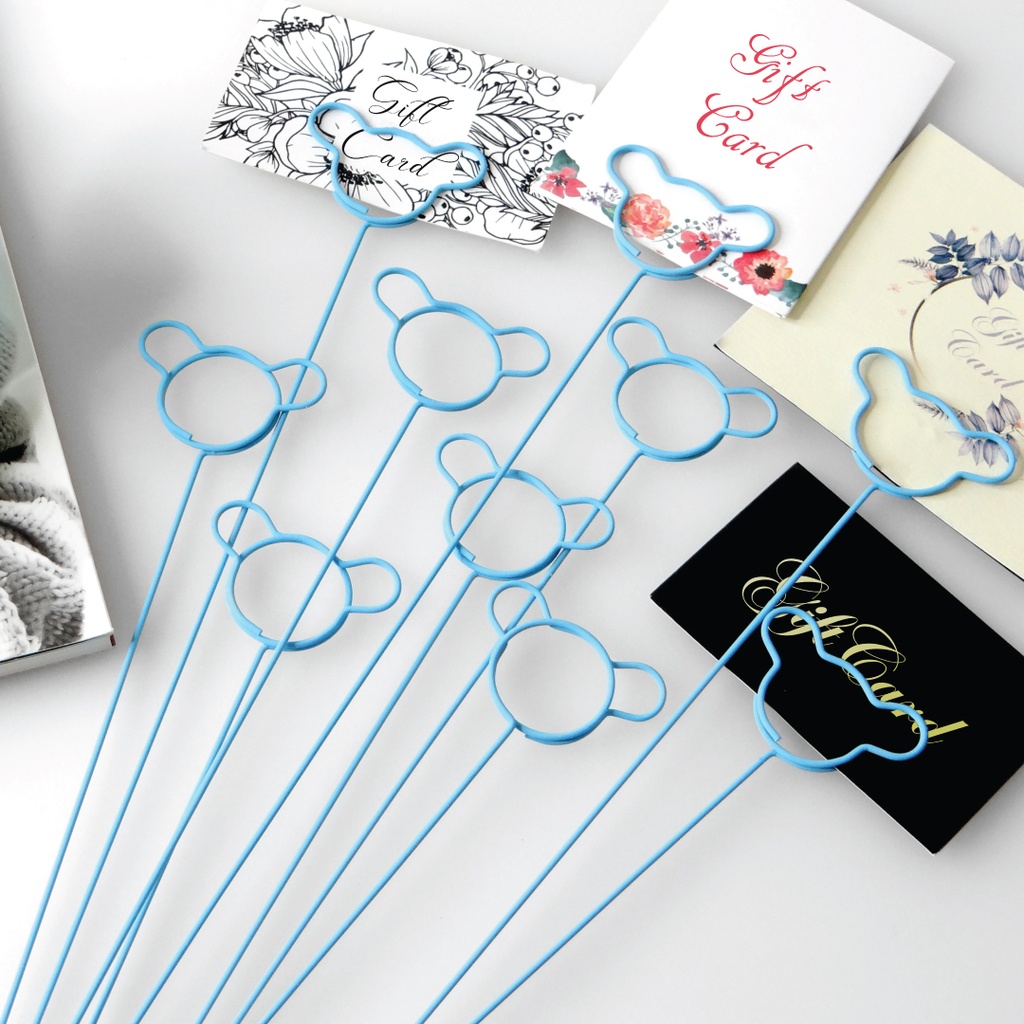 Metal Card Holder - Mickey Shape