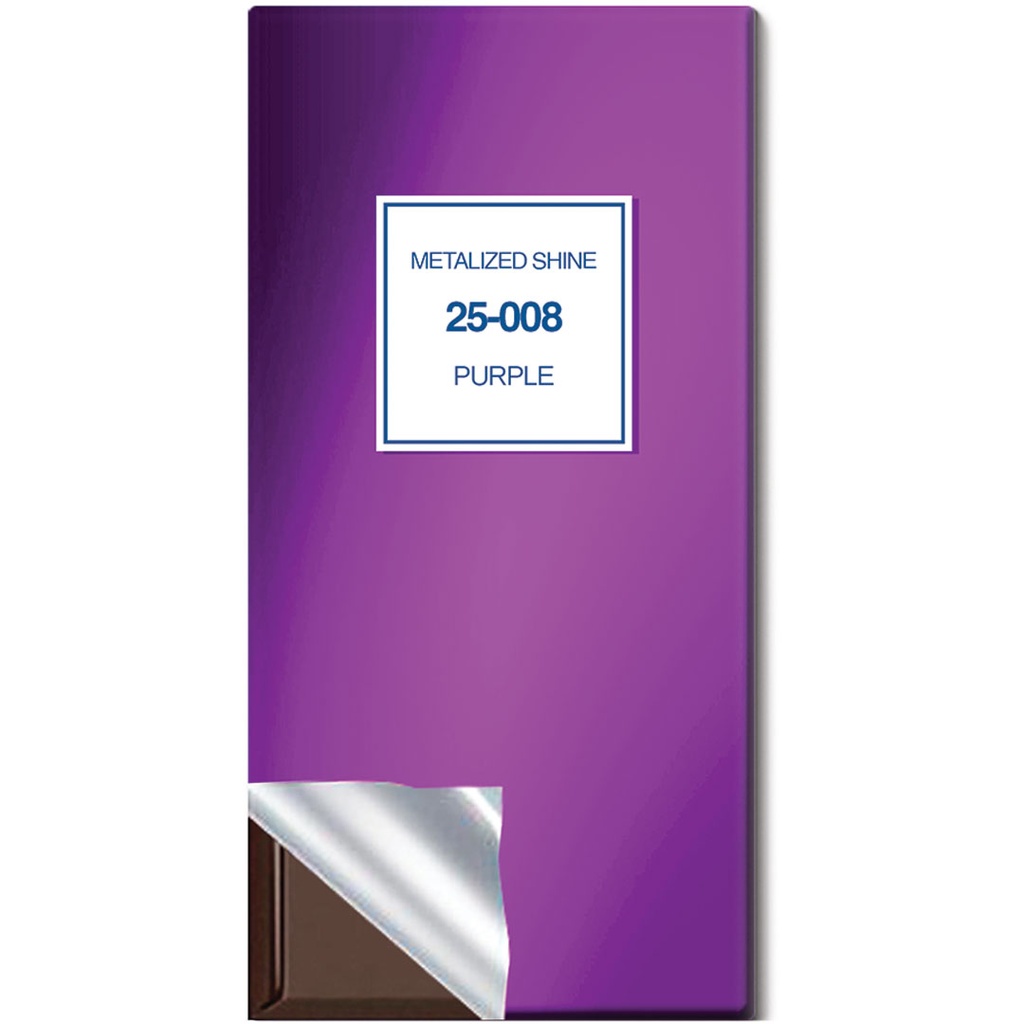 Chocolate Paper - Metalized - Shine