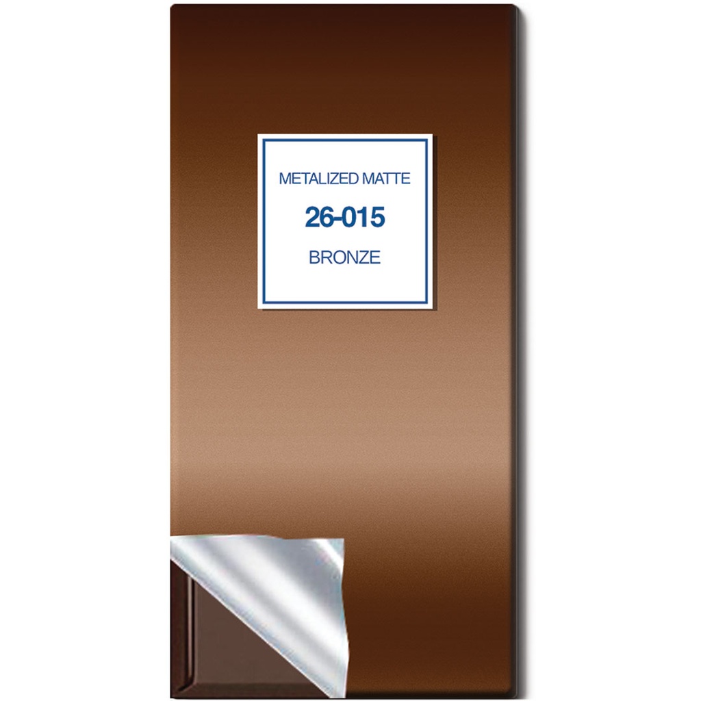 Chocolate Paper - Metalized - Matt