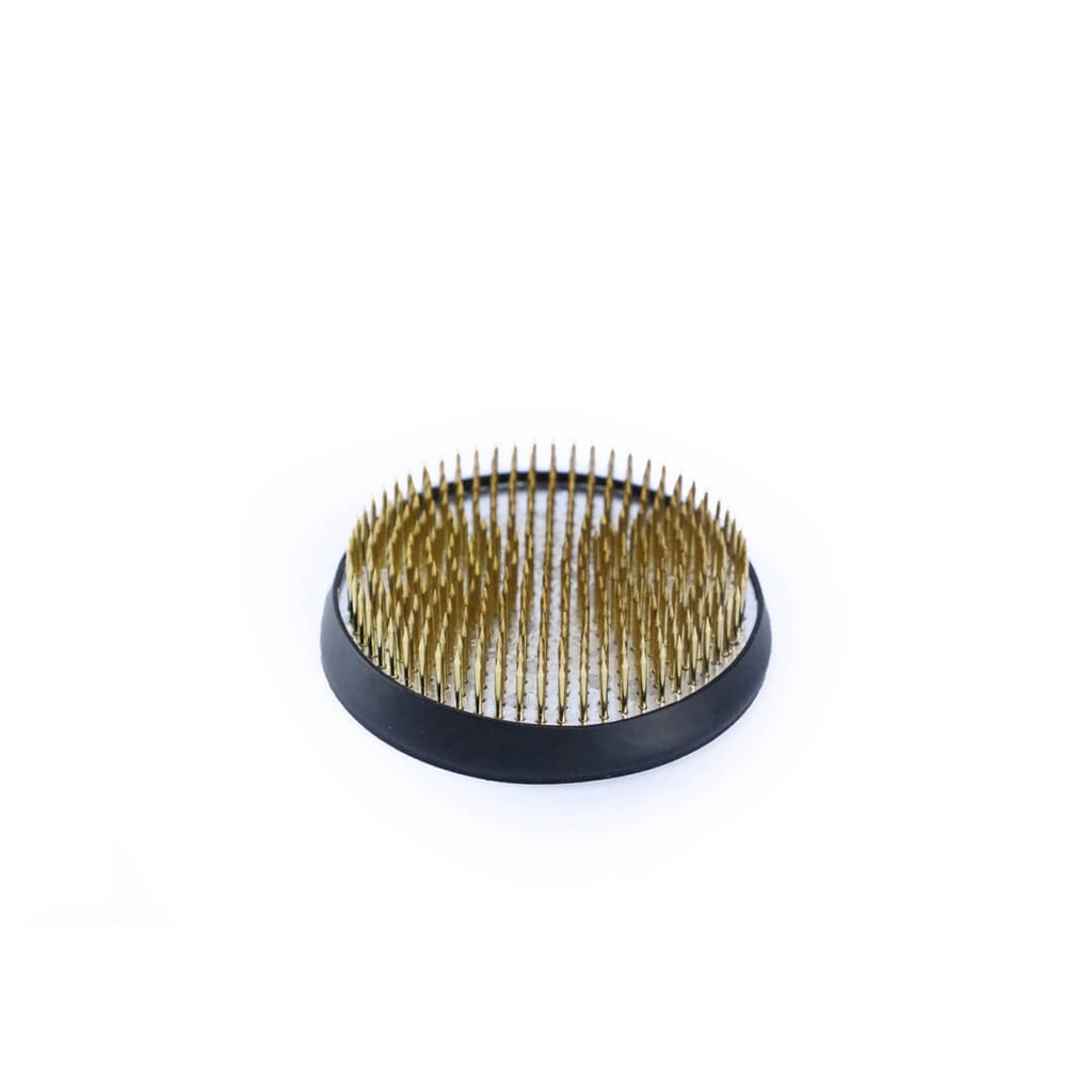 Floral Frog Kenzan - Round