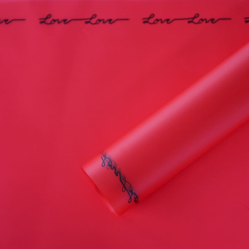 Gift Paper - Love 07 - Red
