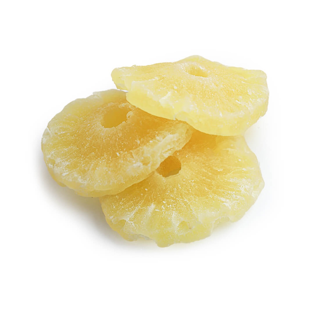 Dehydrated Pineapple Ring with Sugar