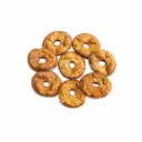 Flat Round Pretzel
