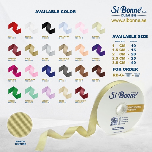 [Grossgrain Ribbon] Grossgrain Ribbon