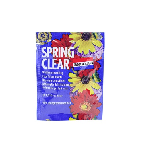 [010510] SPRING CLEAR FOOD CUTFL, 1000'S 5GR.