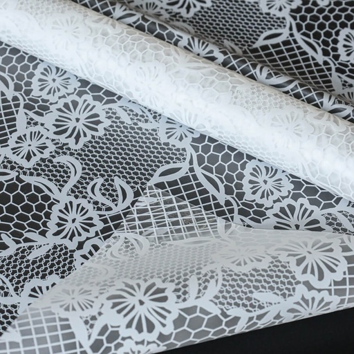 [WR-0044-1] Gift Paper - Lacy Pattern -1