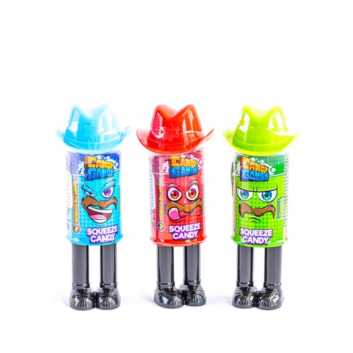 [051036] CANDY GANGS SHERIFF SQUEEZER - ŻEL W TUBCE 40G 12sztg/9disp