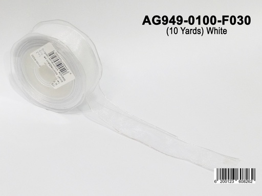 [02-037-08262] Ribbon/ AG949-0100-F030- 10yd 08262