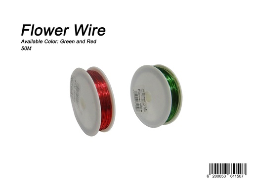 [02-011-11507] Flower Wire- 50M/ 11-49