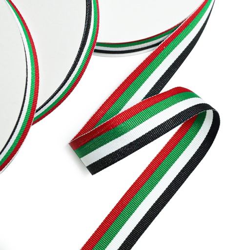 [Ribbon UAE Flag] Ribbon UAE Flag 25 MM