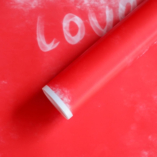 [WR-0032-1] Gift Paper - Love 06 - Red