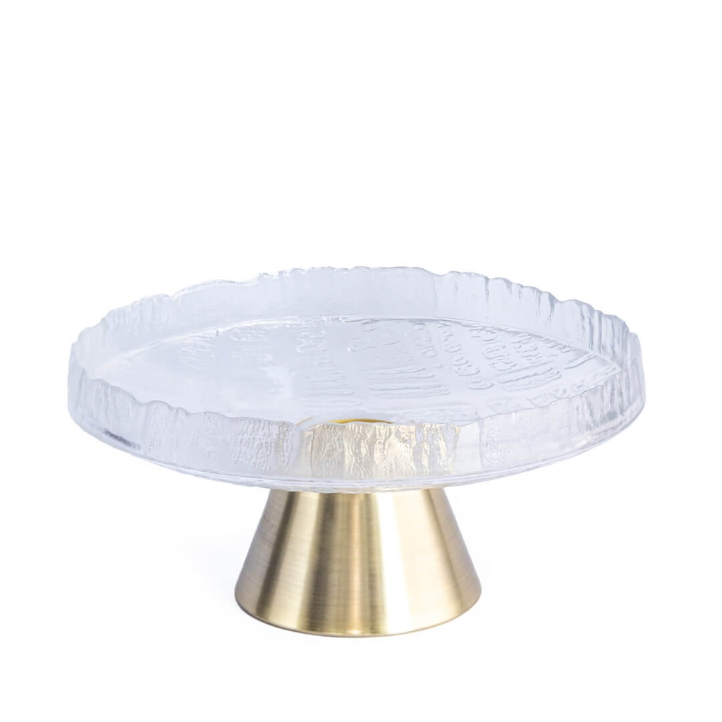 Glass Decoration Plate GS-1123