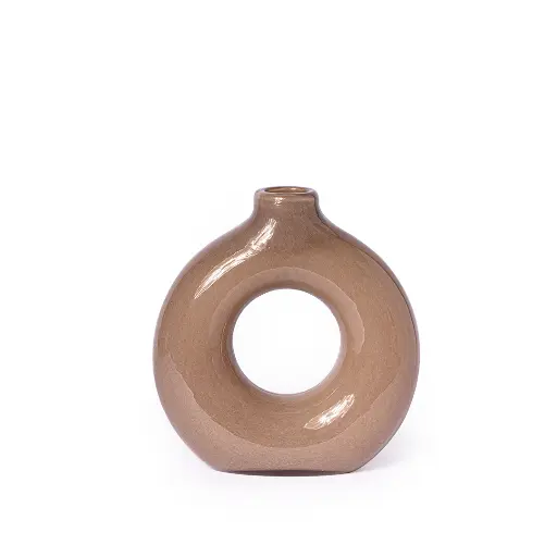 [GS-1163] Donut Flower Glass Vase GS-1163