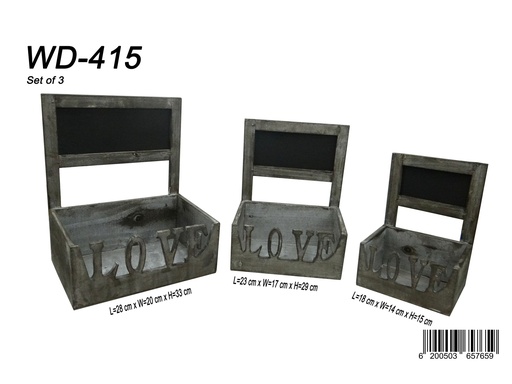 [04-011-57659] Wooden Decoration WD-415