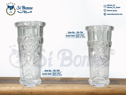 [GS-785] Glass Vase GS-785
