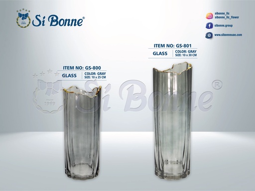 [GS-800] Glass Vase GS-800