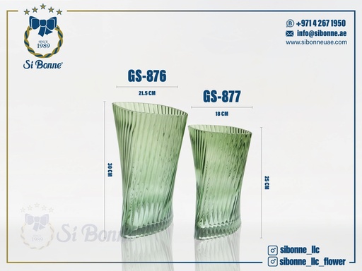[GS-877] Glass Vase