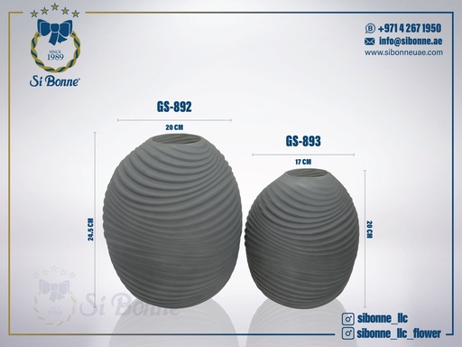 [GS-892] Glass Vase GS-892