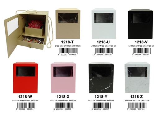 [1218-Z] Paper Gift Box 1218-Z