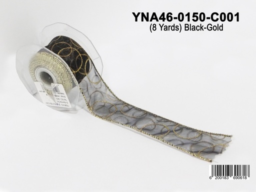 [02-011-90618] Ribbon YNA46-0150- C001 8yd/ 90618