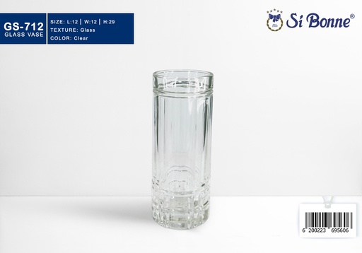 [GS-712] Glass Vase GS-712