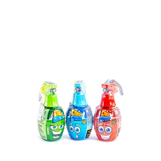 [50966] CANDY GANGS BOMBER BOB - CUKIEREK W SPRAYU GRANAT 60ML 15szt/12disp
