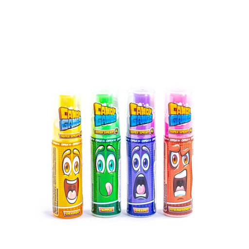 [050974] CANDY GANGS SUPER SPRAY - CUKIEREK W SPRAYU 30ml 24szt/12disp