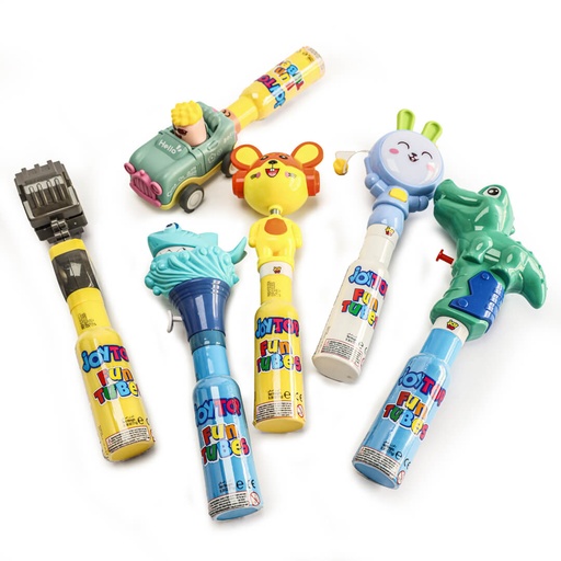 [1907] Joytop Fun Tubes Lollipop with Toys - 11g