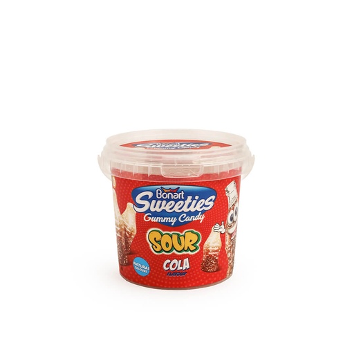 [9269] Bonart Sweeties Gummy Sour Cola PL-IML Bowl - 160g