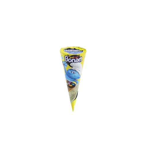 [1057] Bonart Smurfs Cornet Wafer with Cocoa Cream - 25g