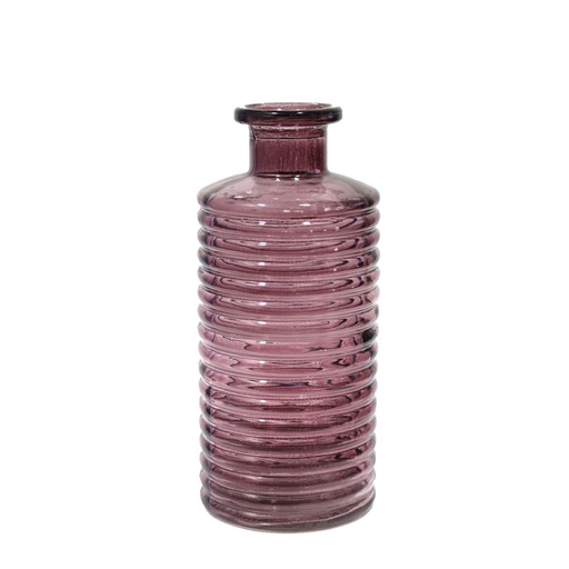 [43435] Bottle Line Pink D9,5 H21,5