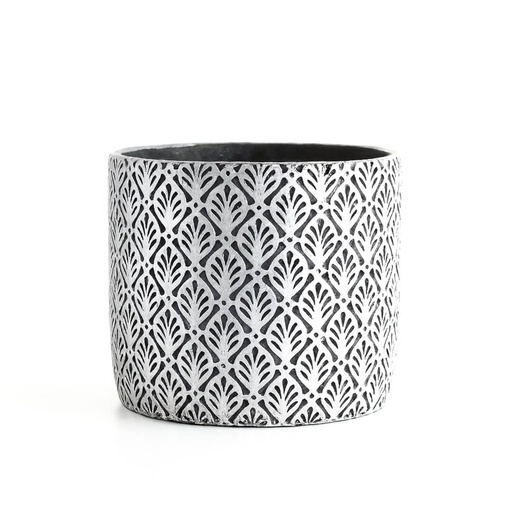 [124382] Adana Hazel Cylinder Silver D18 H17