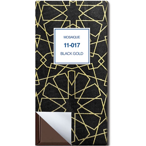 [11-017] Chocolate Paper - Laminated - MOSAIQUE