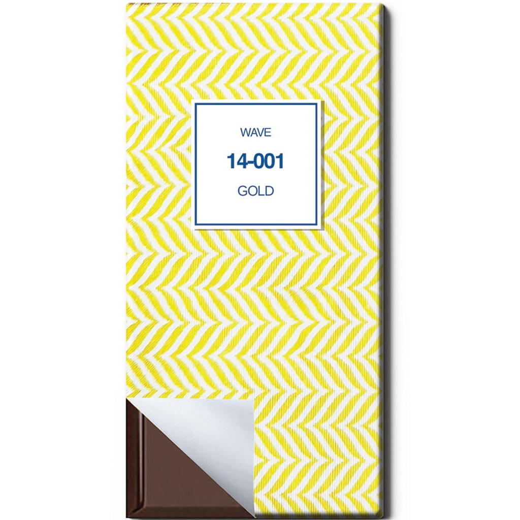 Chocolate Paper - Laminated - WAVE